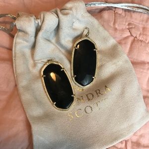 Black Kendra Scott Earrings